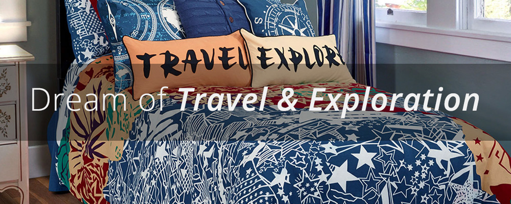 Travel and Explore comforter